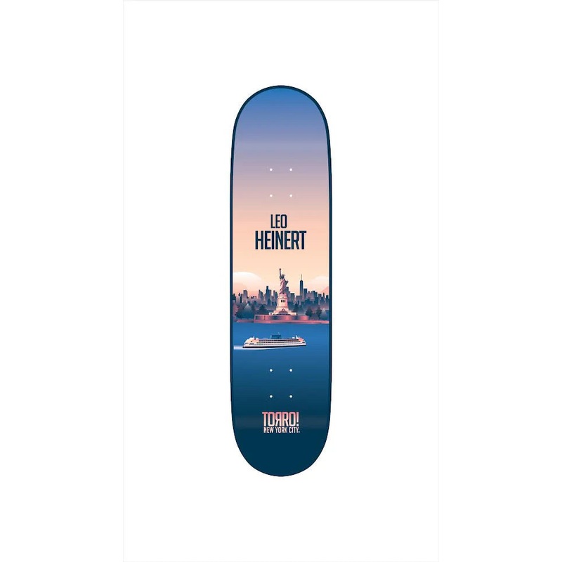 TORRO! NYC Landmark Collection – Leo Heinert – Staten Island Ferry Pro Model Skateboard Deck 7.75″
