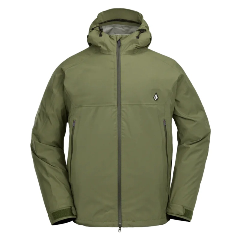 Volcom Side Hit Shell Jacket Ivy MD
