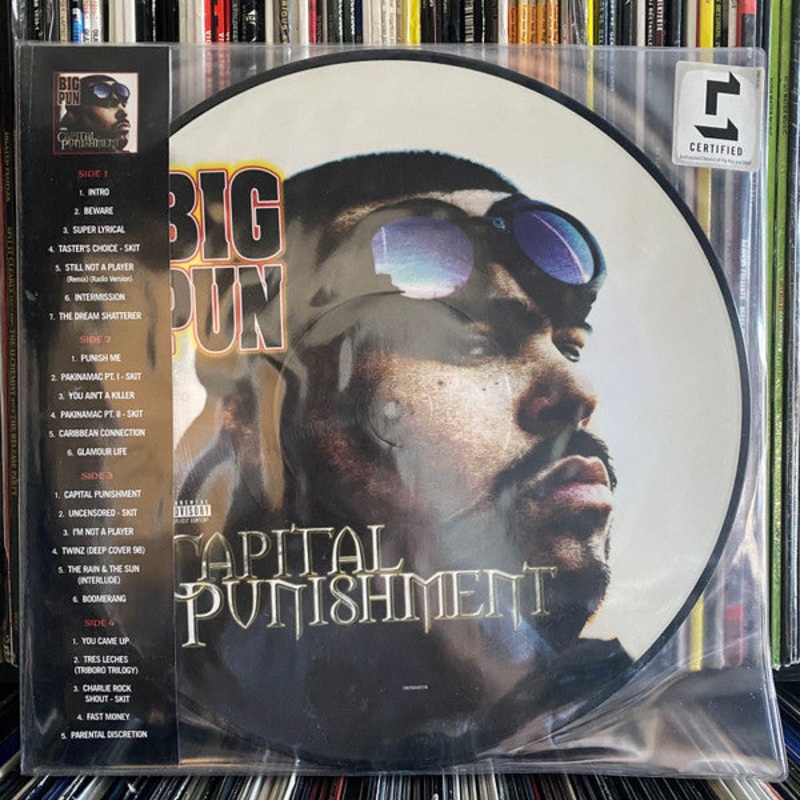 Big Pun – Capital Punishment Picture Disc 2xLP Vinyl LP Record