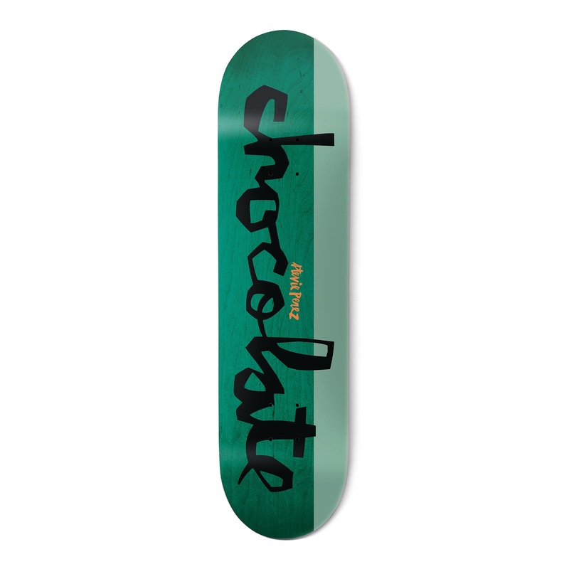 Chocolate – 8.4″ Original Chunk W46D3 Stevie Perez Deck – Green 8.4″