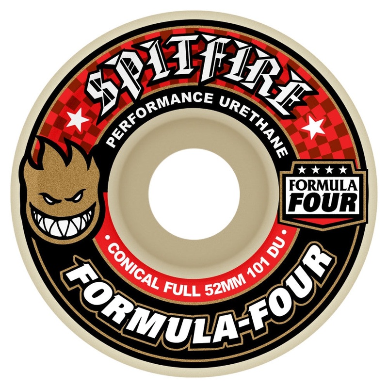 Formula Four 101A Conical Full Wheels (Multiple Sizes) 101A 52 MM