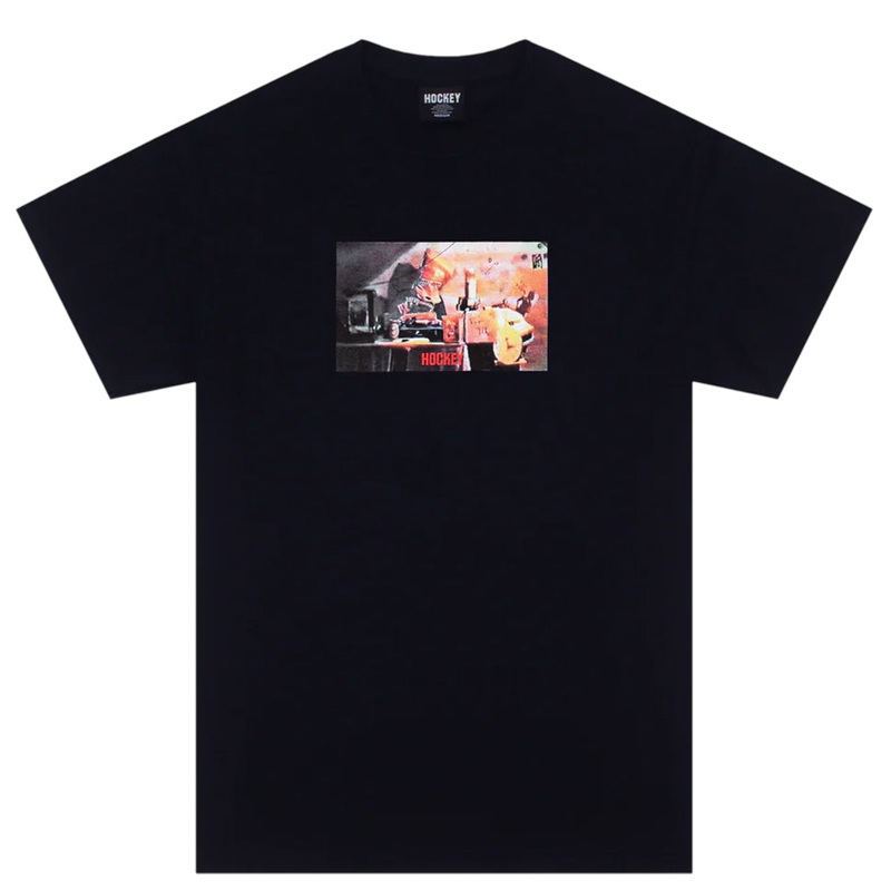 Hockey DJ Baghead T Shirt Black Medium