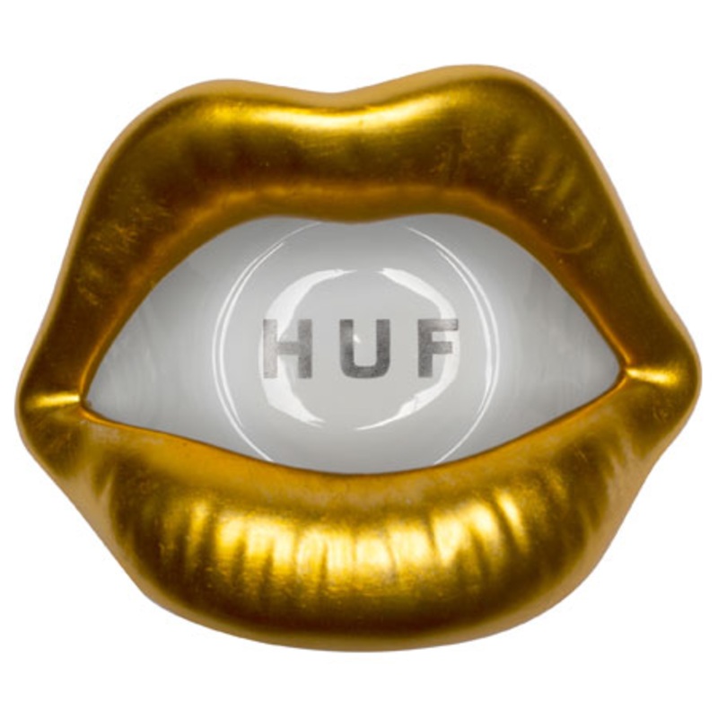 HUF Lips Ashtray Gold N/A