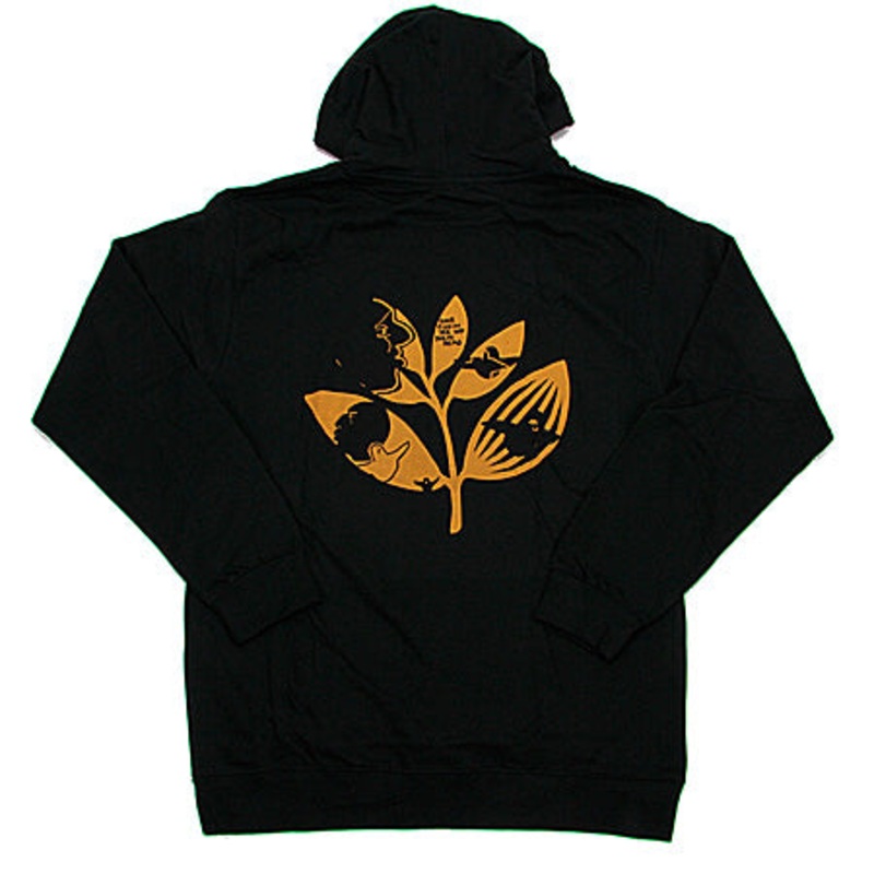Magenta Mark Gonzales Pullover Hooded Sweatshirt Black Extra Large