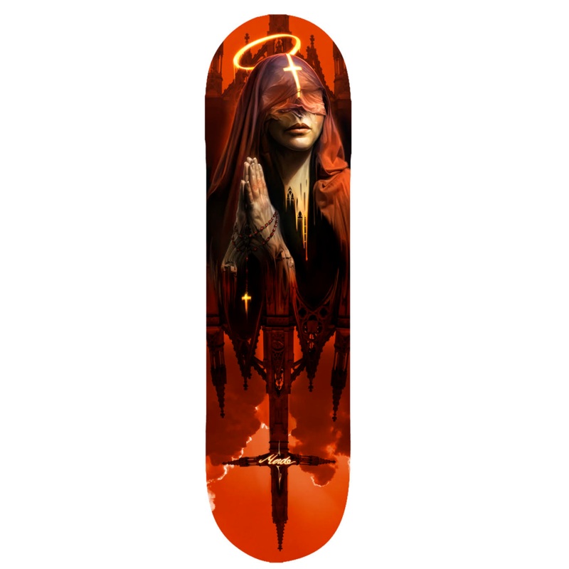 Merde Skateboards “Gilded Prayers- Seidman” Assorted Size Deck 8.5″