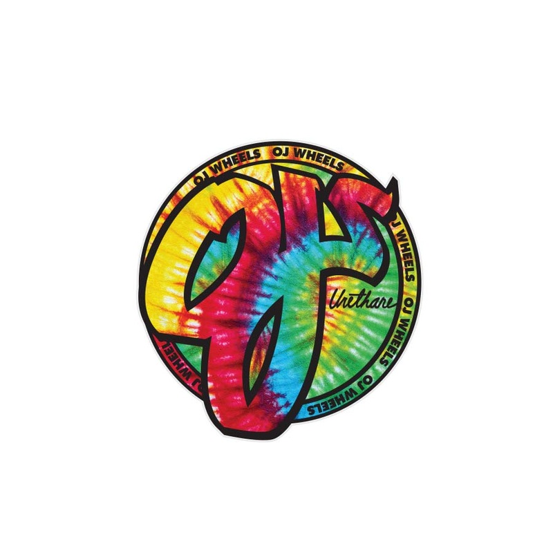 OJ Wheels Trippy Juice 3″ Skateboard Sticker / Decal