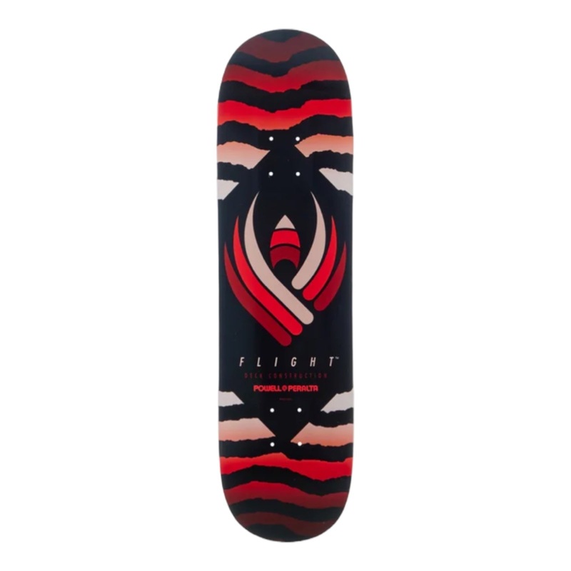 Powell Peralta Safari FLIGHT Skateboard Deck Red – 8.25 8.25