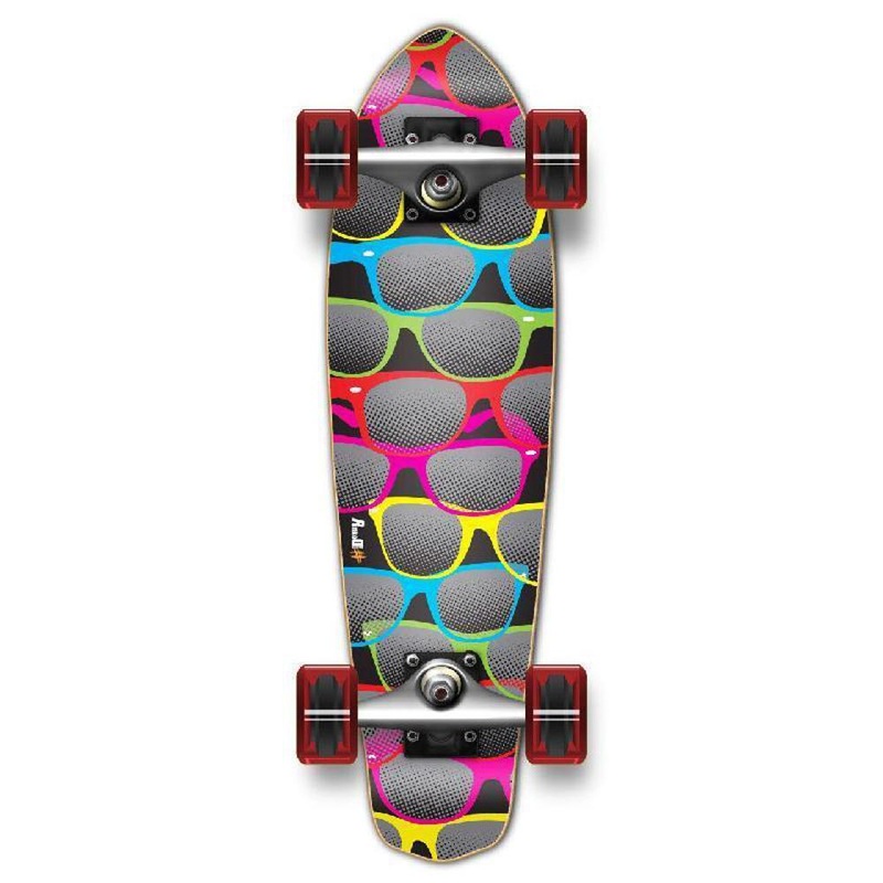 Punked Micro Cruiser Shades Black Complete Complete