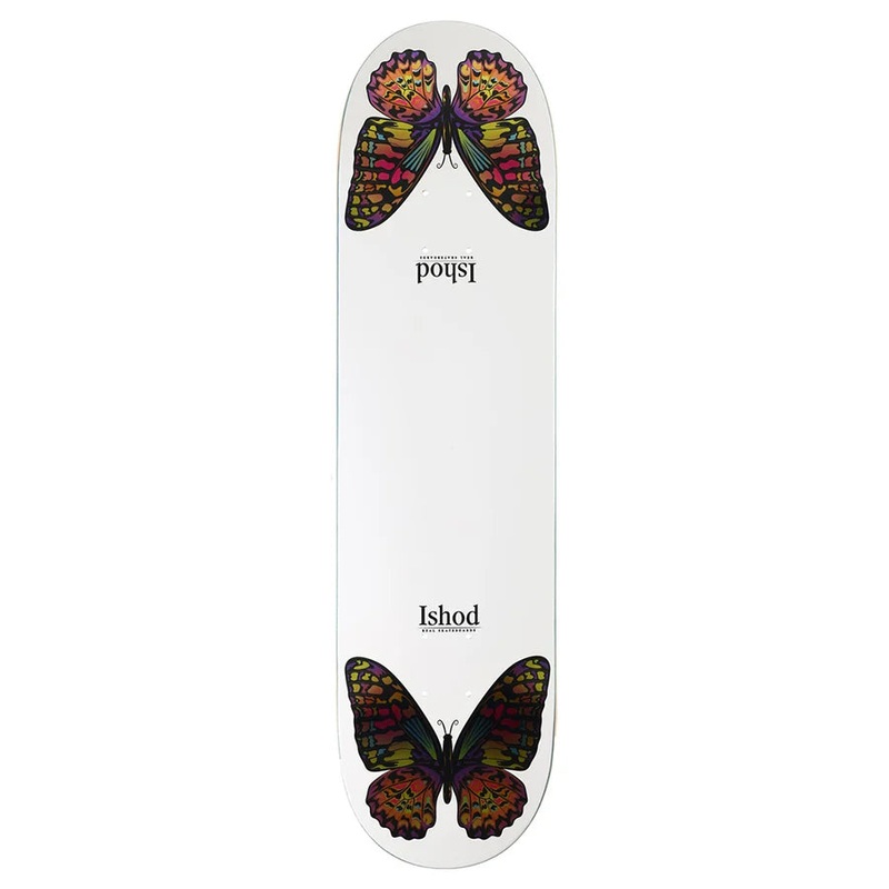 Real Ishod Ishod Monarch Symmetrical Twin Tail 8.25″ Skateboard Deck 8.25″ WB 14.33″
