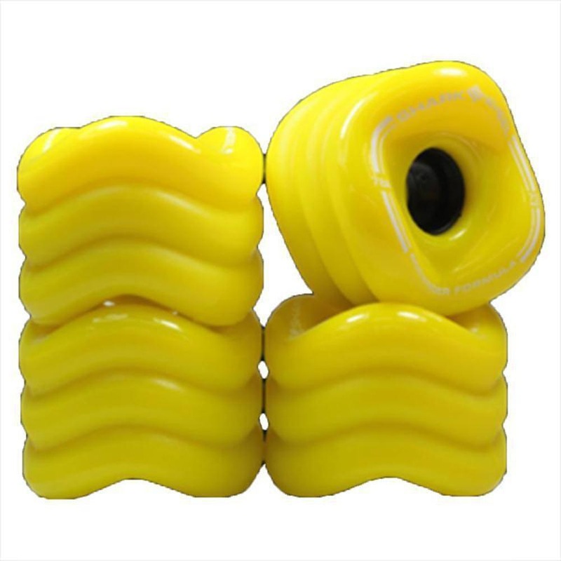 Shark Wheels longboard Yellow Sidewinder 70mm 78a