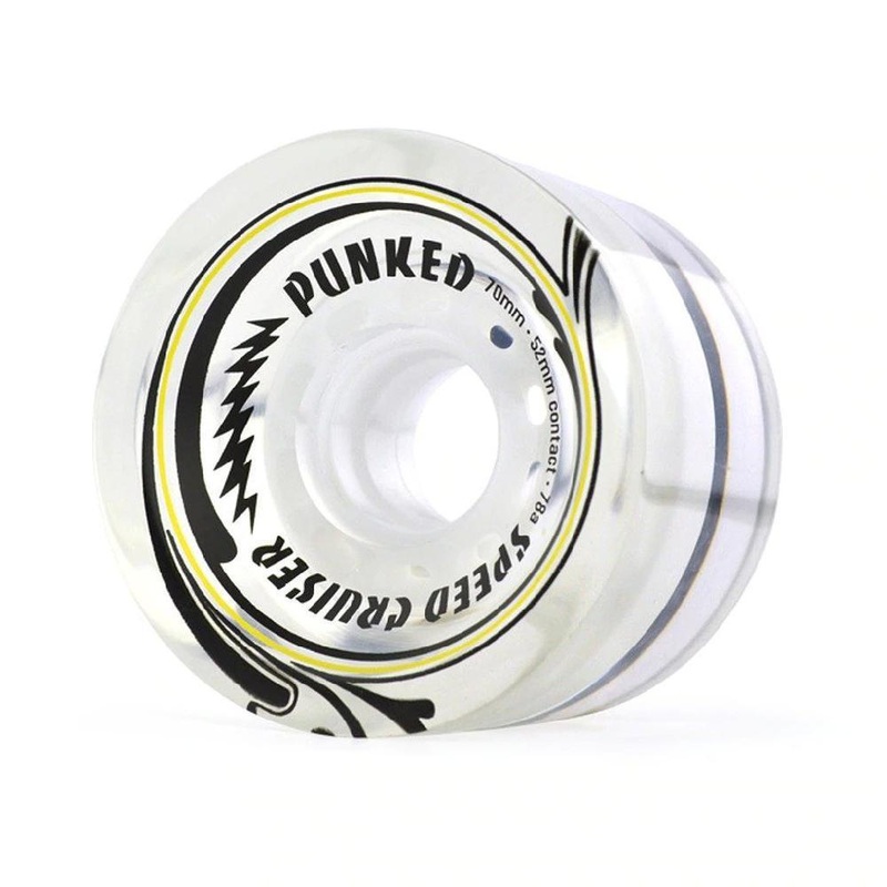 Speed Cruiser 70mm Longboard Wheels – Gel Clear Wheels only
