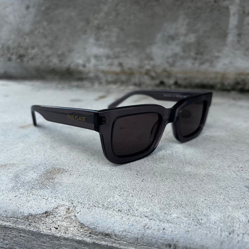 Time-Place – Diego Sunglass Frame – Clear/Grey