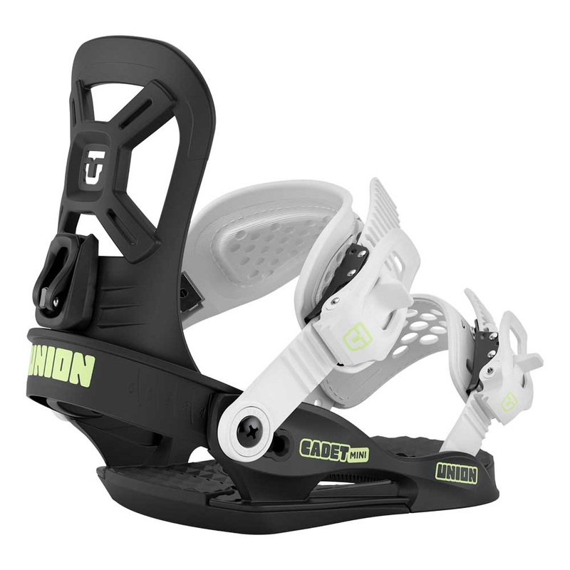 Union Youth Cadet Mini Snowboard Bindings – 2026 X-Small Black