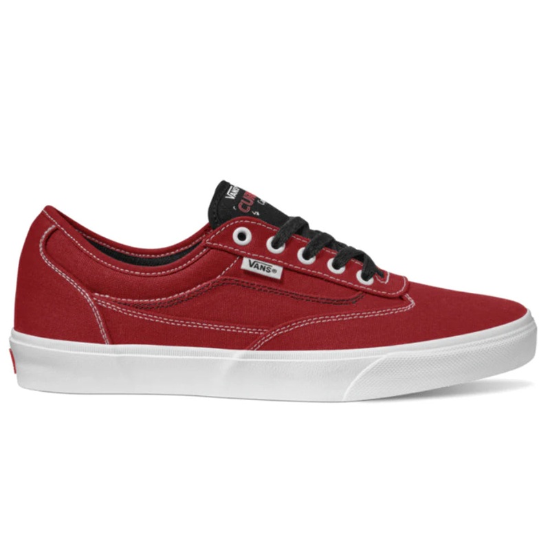 Vans Skate Curren Caples Red Shoes Red 8