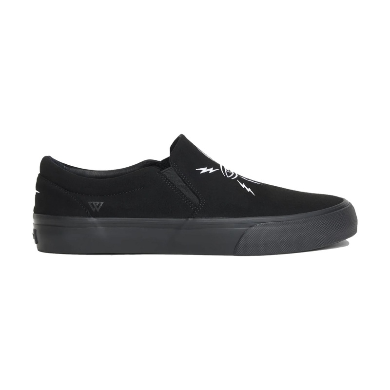 Warsaw Stranger Templeton Blk/Blk Synthetic Slip On 9