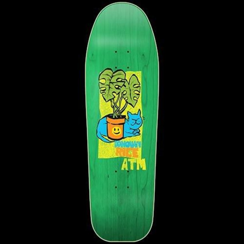 ATM Click Skateboards “Donovan Rice- Nap” 10″ Assorted Stain Deck
