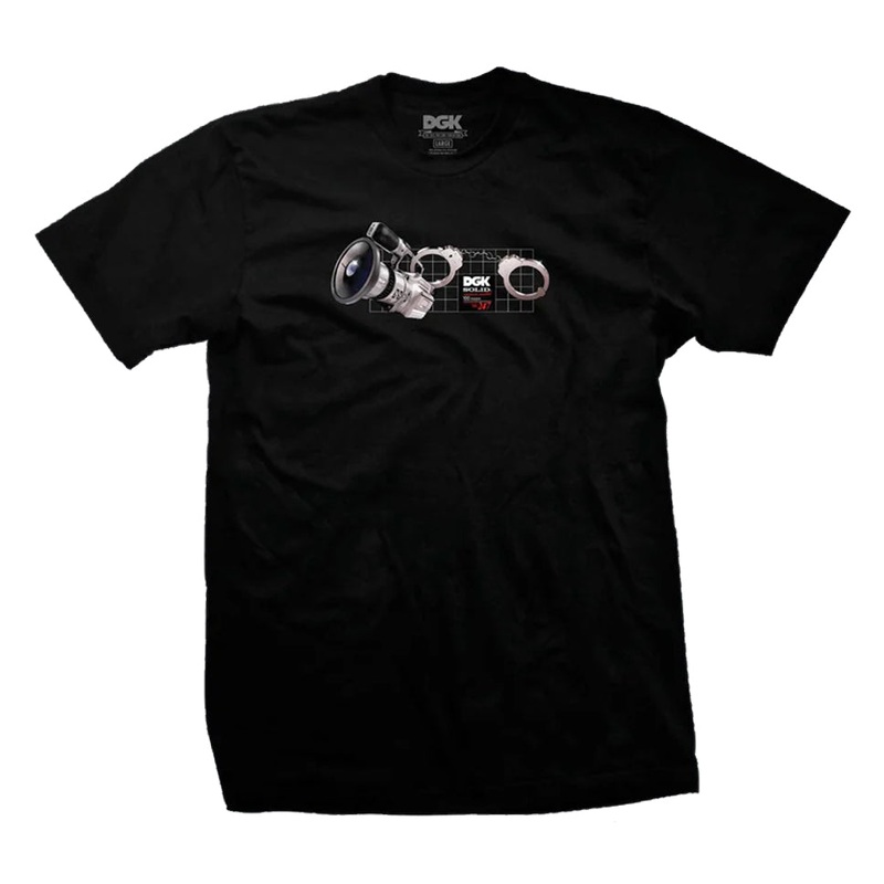 DGK Premium Vision T Shirt Black Medium