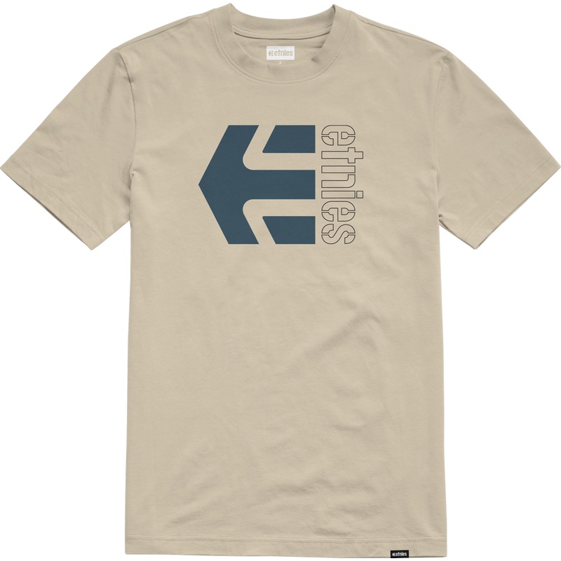 Etnies Corp Combo Short Sleeve T-shirt Small Teal