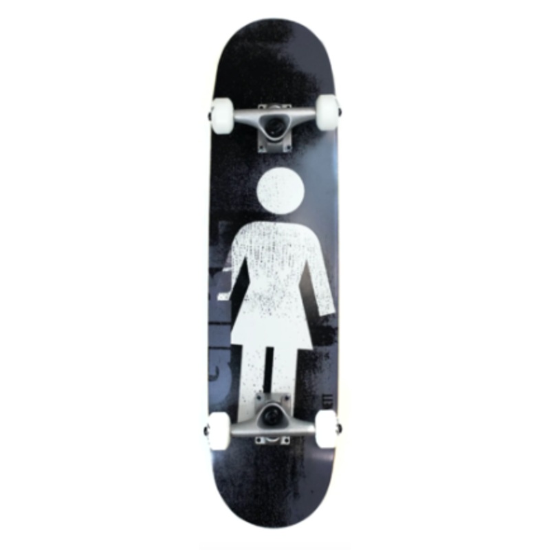 Girl Skateboards Niels Bennett Black Complete 8 in 8 in