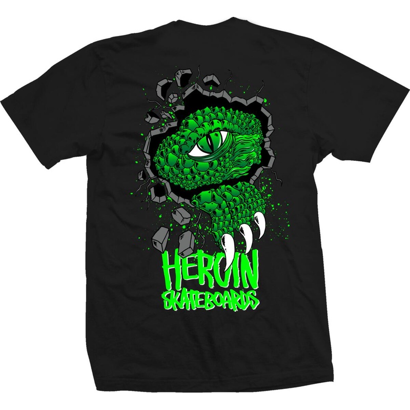 HEROIN “SWAMP GATOR” T-SHIRT Small
