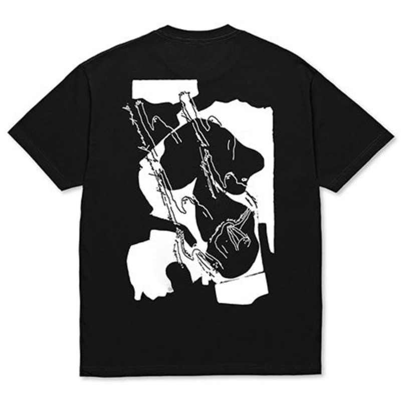 Last Resort AB Reach Out T Shirt Black/ White Medium