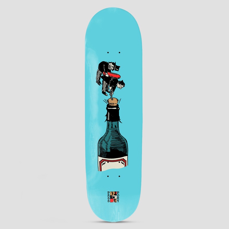 Passport 8.5 Wine Em’ & Dine Em’ Series An Introduction To Wine Skateboard Deck