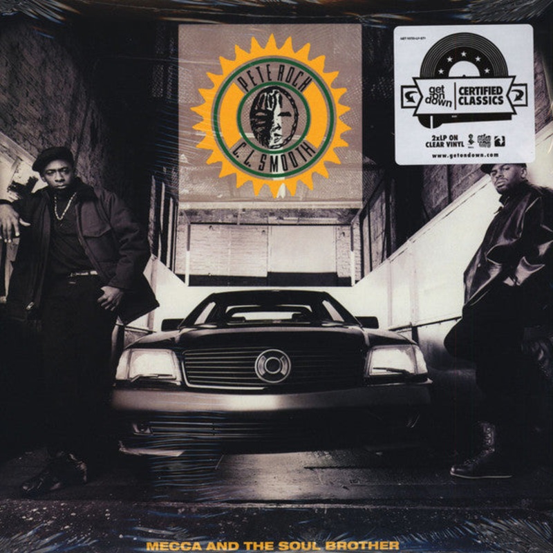 Pete Rock & C.L. Smooth  Mecca And The Soul Brother Clear Color 2xLP Vinyl LP Record