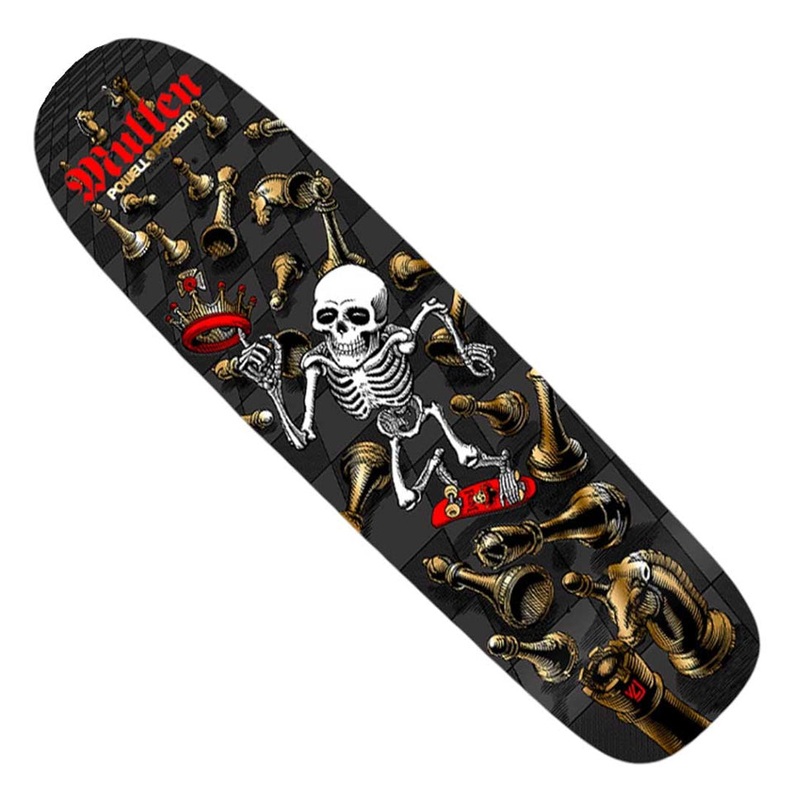 Powell Peralta Bones Brigade Rodney Mullen Series 16 Deck Black/ Gold Foil 7.5″