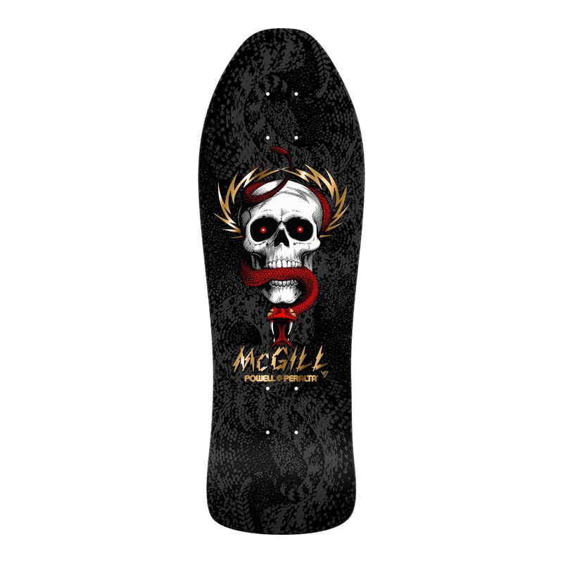 Powell Peralta Bones Brigade Series 16 MIKE MCGILL Black/Gold Foil Deck 10.0″ 10.0