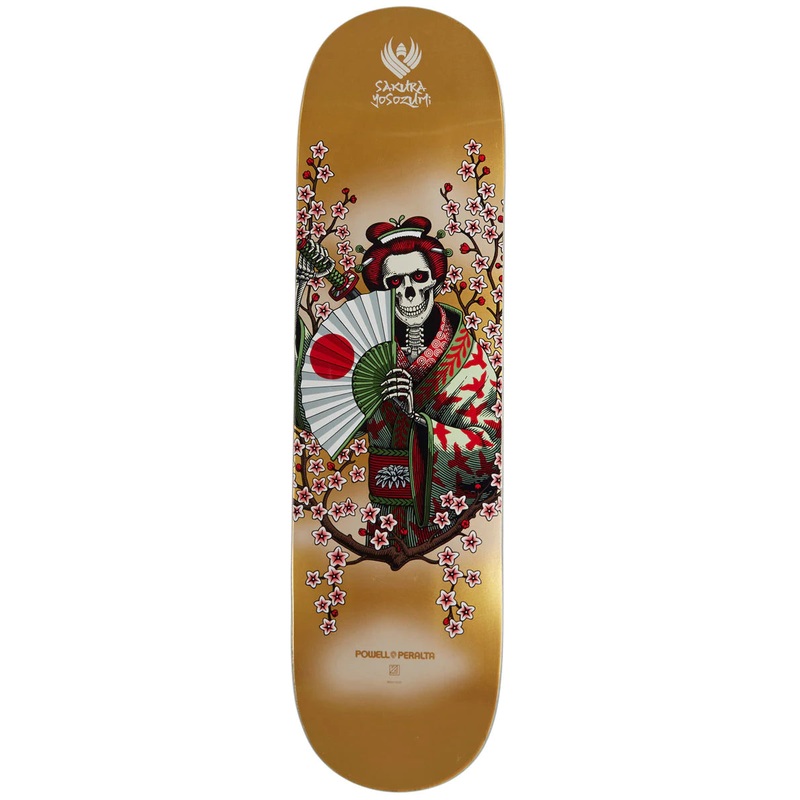 Powell-Peralta Flight Sakura Yosozumi Samurai Skateboard Deck 8.5