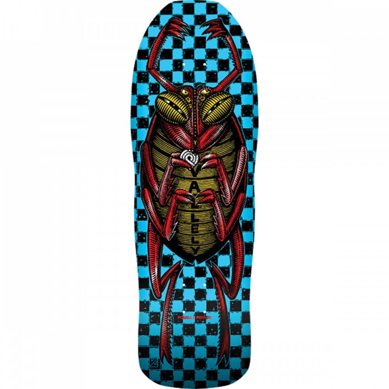 Powell Peralta Vallely Bug 10″ Blue/Red Foil Skateboard Deck