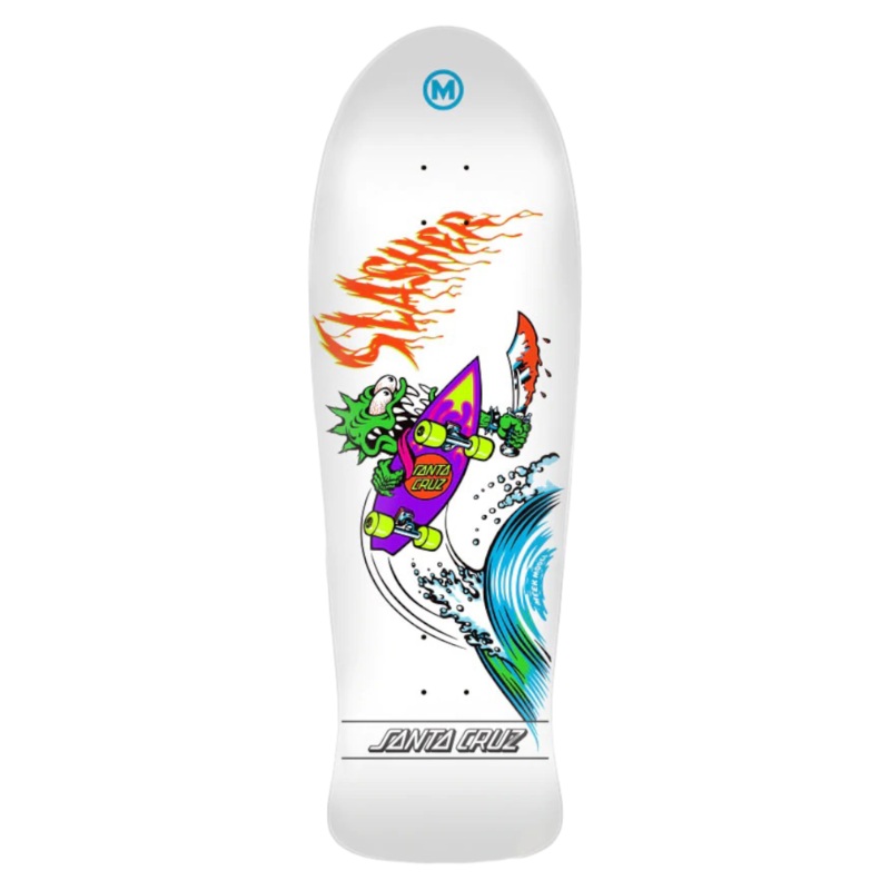 Santa Cruz Skateboards Meek OG Slasher Reissue Deck 10.1 10.1