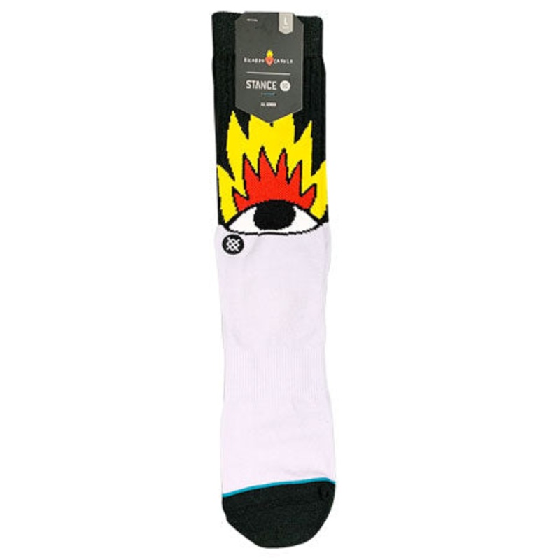 Stance Fire And Eyes Socks Multicolor Large