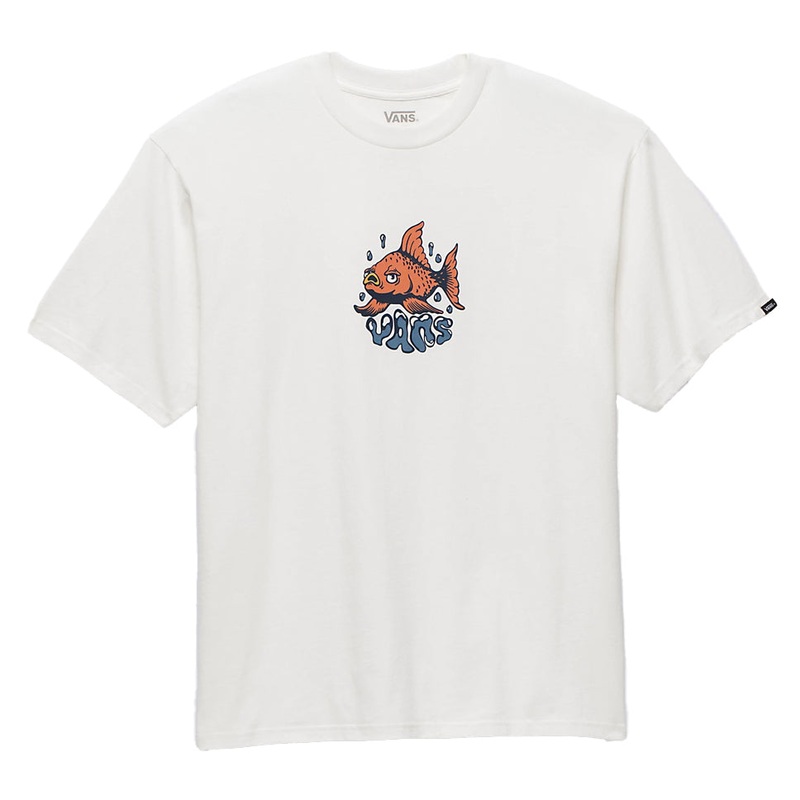 Vans Goldfish T Shirt Marshmallow Small