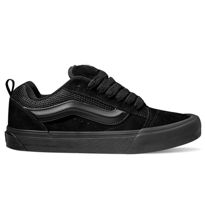 Vans Knu Skool Black Black Shoes Black/ Black 3.5