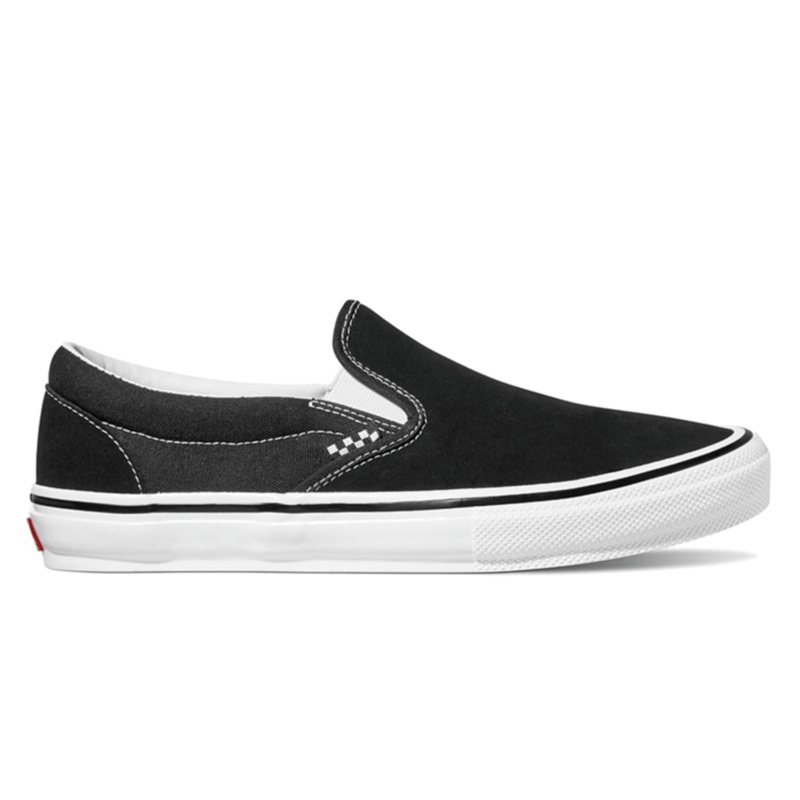 Vans Skate Slip-on Black/White 8