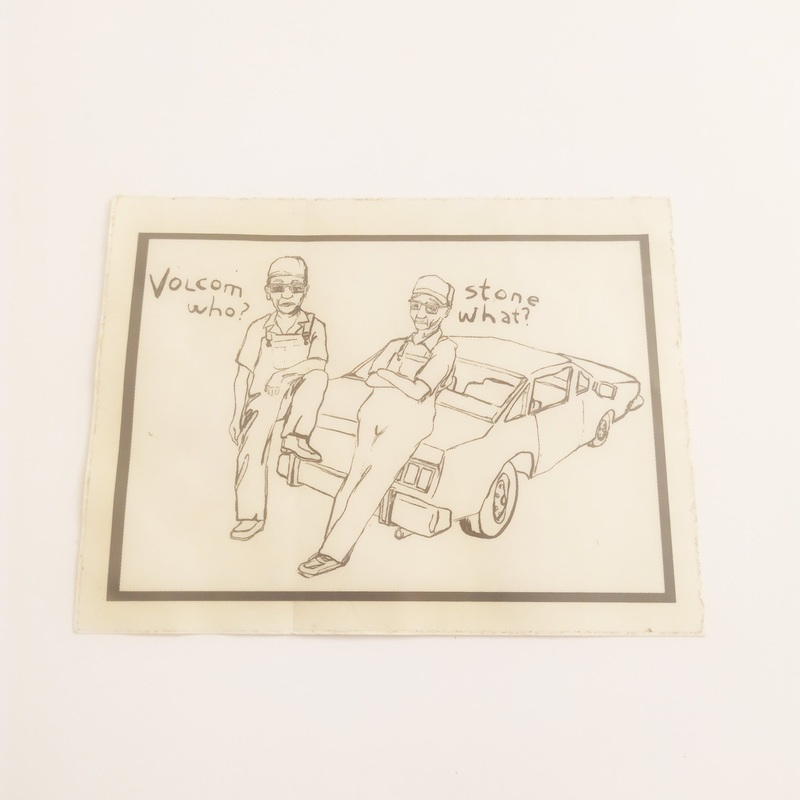 Volcom Skate Sticker