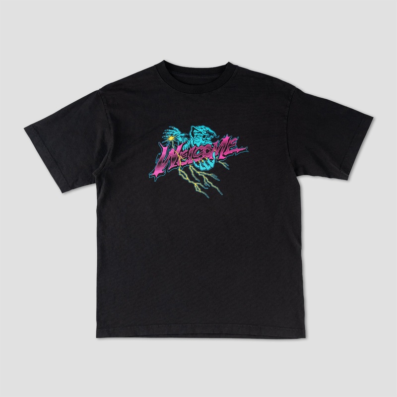 Welcome Magnetic T-Shirt Black Small