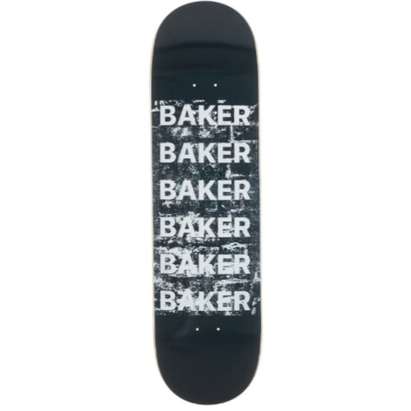 Baker Distressing Sensation Team Black Skateboard Deck 8.5″