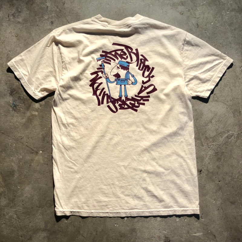 Block – Painter’s Tee – Natural Small