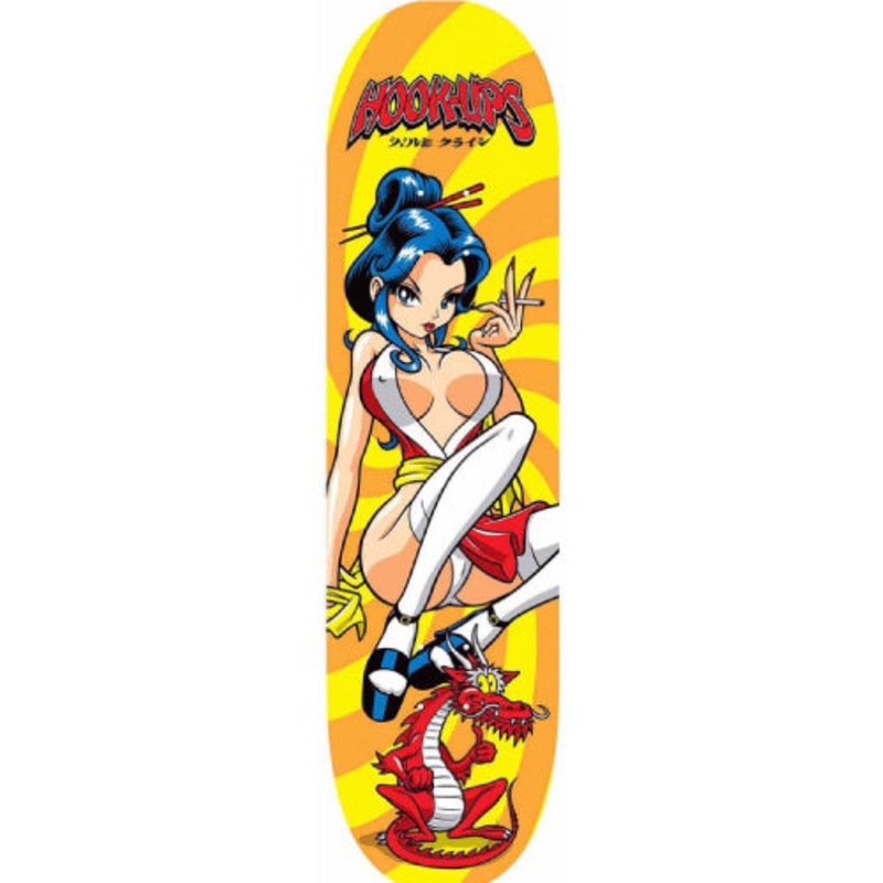 Hook-Ups Geisha 2 Skateboard Deck 8.25″ 8.25″