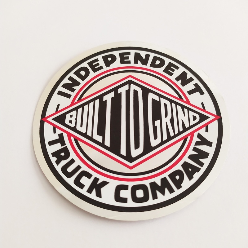 Independent Trucks “Built To Grind” Skateboard Sticker
