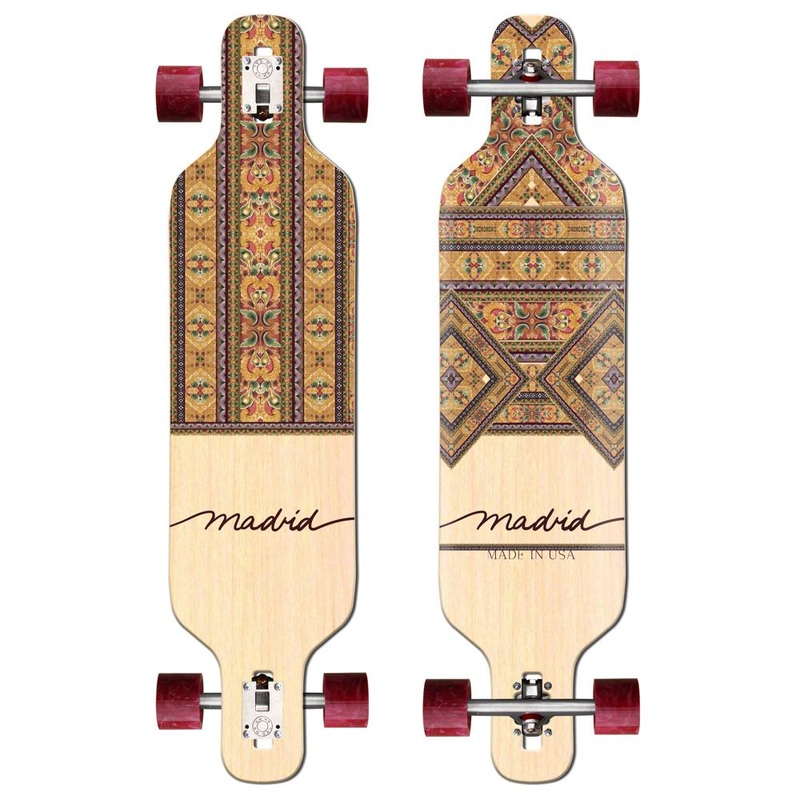 Madrid Dream Fabri 39″ Drop Through Longboard Deck Only