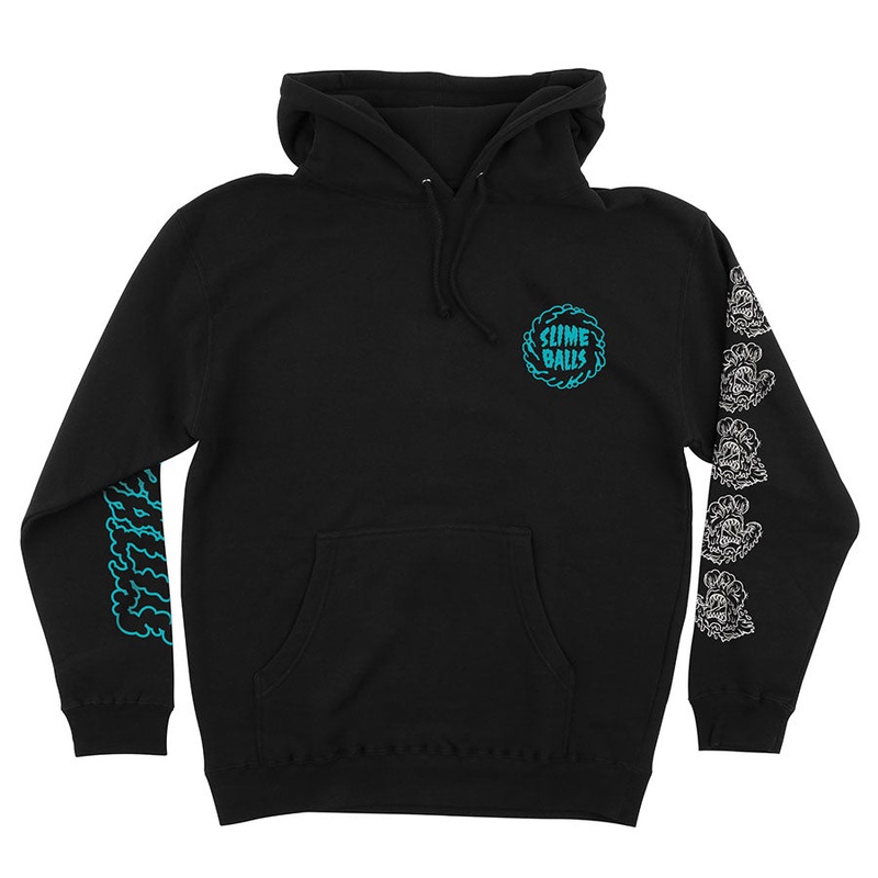 Mono Splat Hooded Heavyweight Sweatshirt Unisex Small