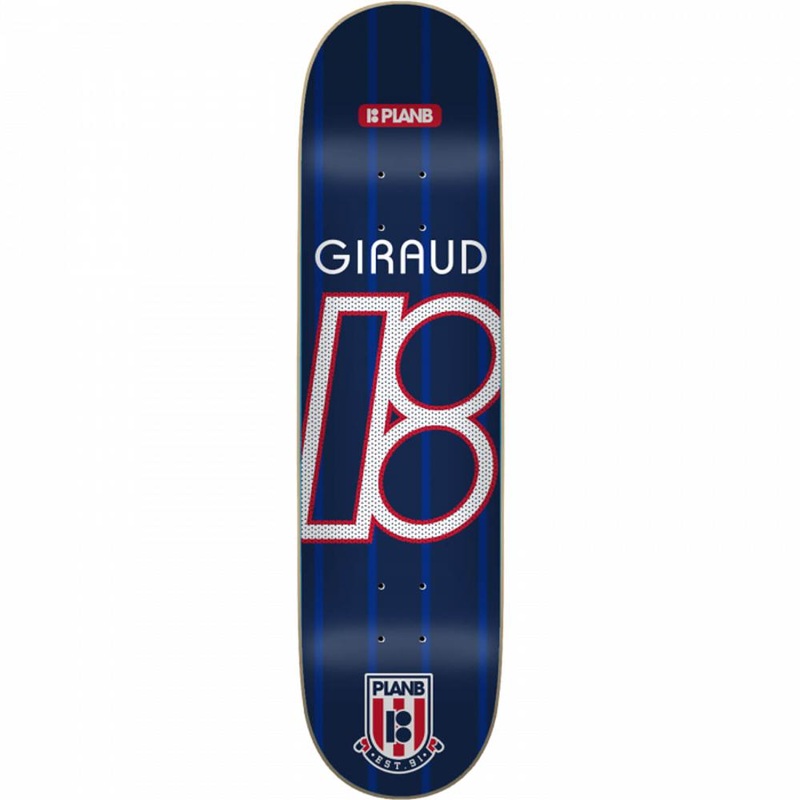 Plan B Giraud College 8.0″ Skateboard Deck Deck