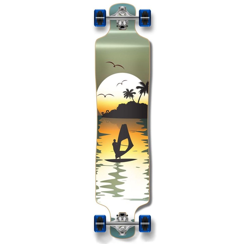 Punked Lowrider Surfer Longboard Complete Complete