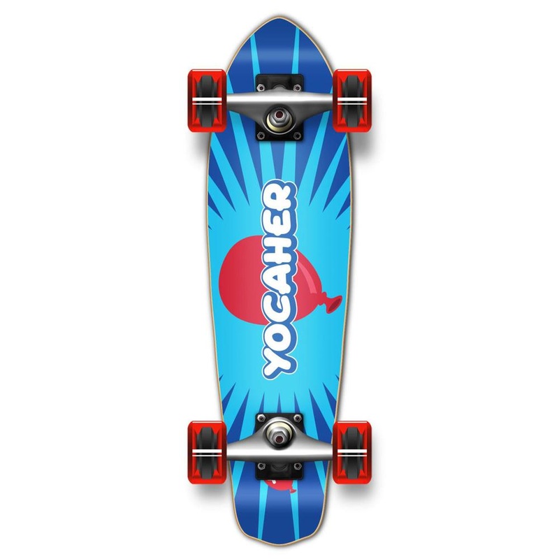 Punked Pop Micro Cruiser Skateboard Longboard  – CANDY Series Complete