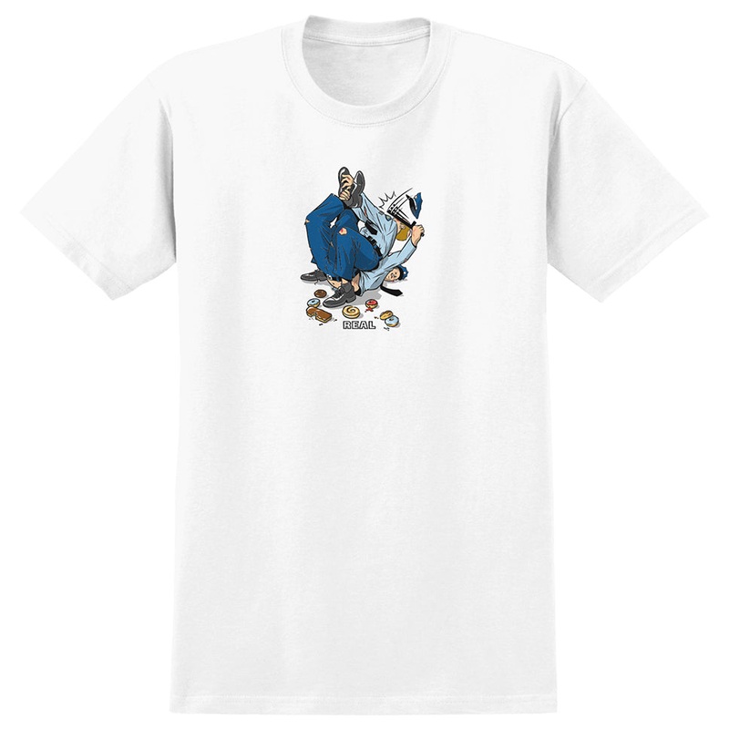 Real Double Duty T Shirt White Medium