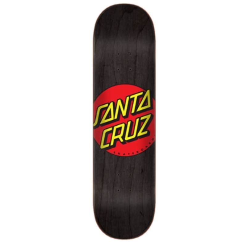 Santa Cruz Classic Brown Dot Deck 8.25 in 8.25 X 31.83 in