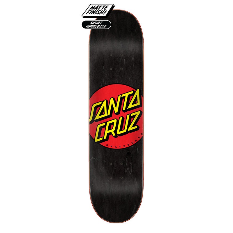 Santa Cruz Classic Dot 8.25″ Skateboard Deck